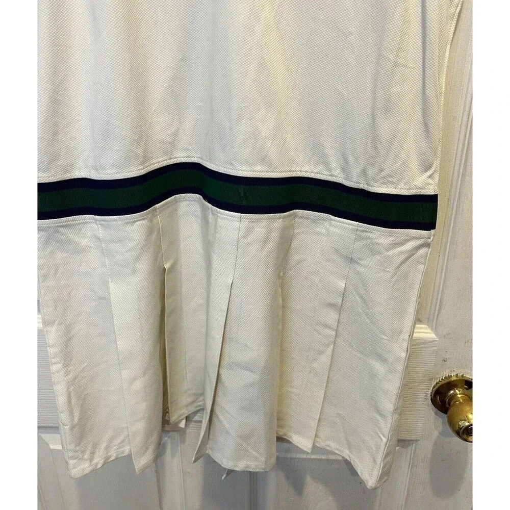 NWT Prince Pickleball Dress Women’s XL Cream Green Pleated Athletic Collared - Picture 4 of 9